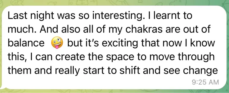 A message from one of Storm’s clients