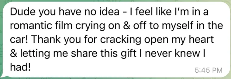 A message from one of Storm’s clients