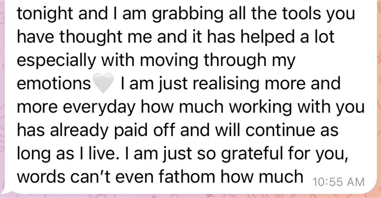 A message from one of Storm’s clients