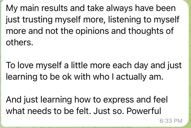 A message from one of Storm’s clients