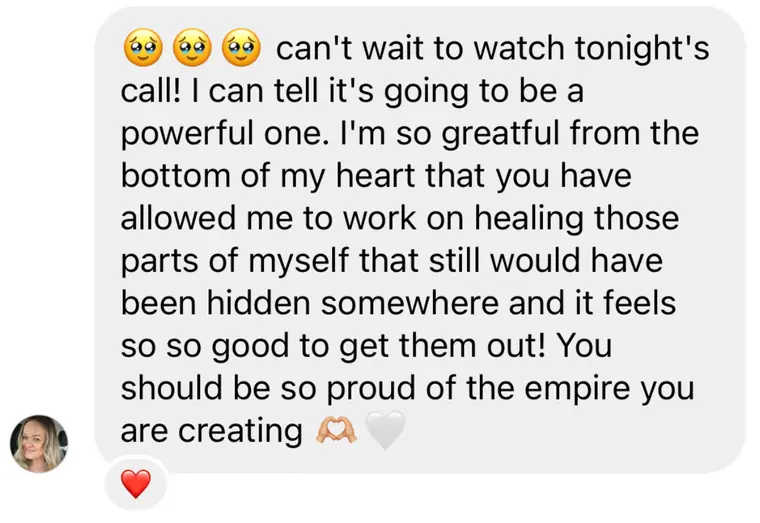 A message from one of Storm’s clients