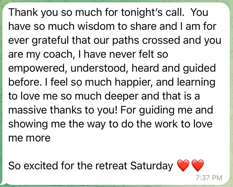 A message from one of Storm’s clients