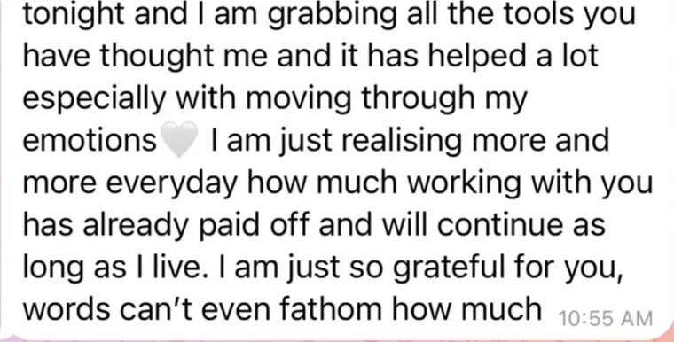 A message from one of Storm’s clients
